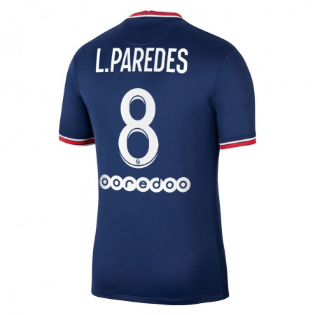 Billiga Fotbollströjor Paris Saint-Germain Leandro Paredes 8 Hemma tröja 2021/22 Kortärmad